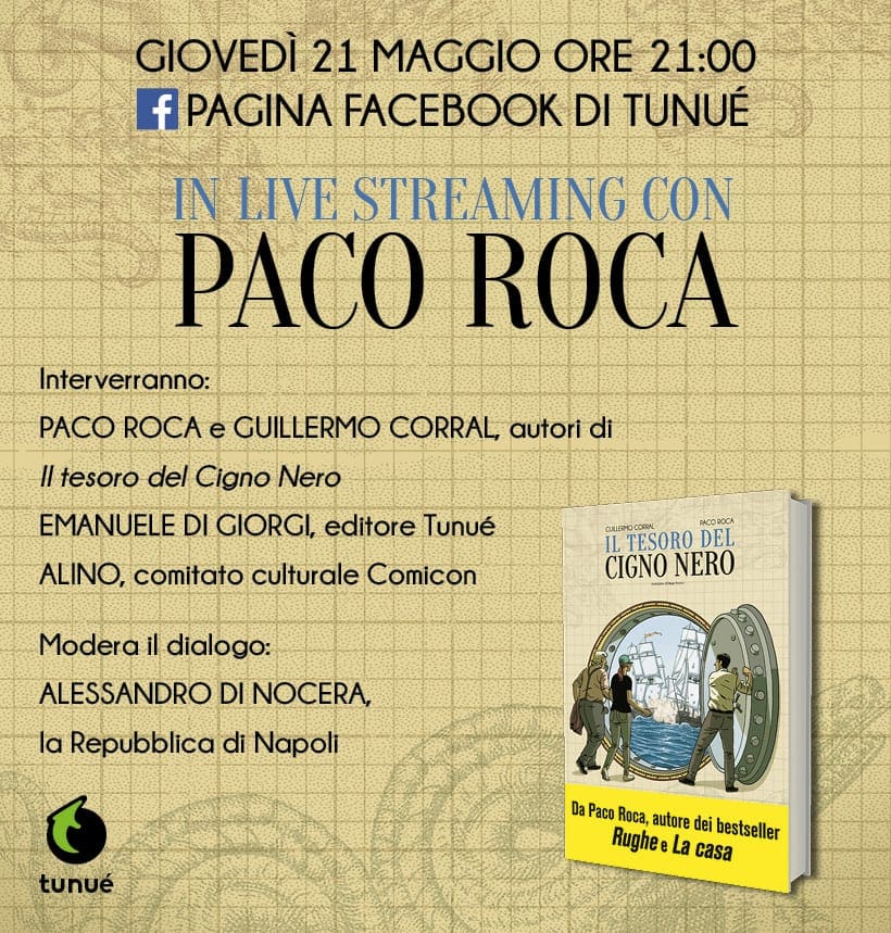 Paco Roca e Il tesoro del Cigno Nero